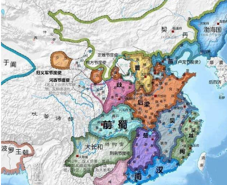 五代十国指的是哪五代 十国又是哪十个国家呢