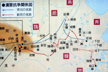 楚汉争霸的时间长达四年之久 项羽最后为什么会输