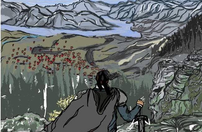 山谷之下40万人,用&ldquo;求生&rdquo;的眼神远远看着一个决定自己命运的人?