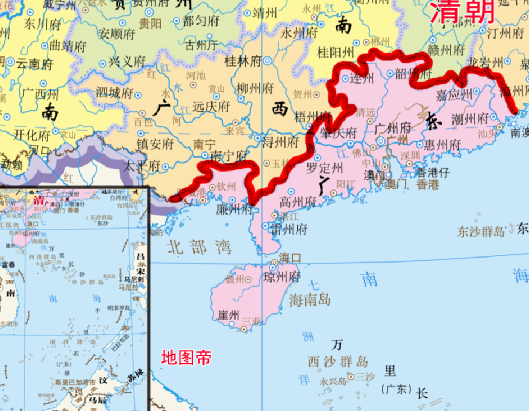 慈禧为什么要撤销广东巡抚而保留两广总督？具体原因是什么