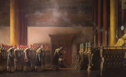 清朝官员下跪时为什么都要拍袖子 这种礼节是哪里来的