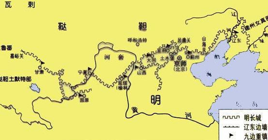 明朝最重要的五个城池是哪里？分别属于现在的什么地方
