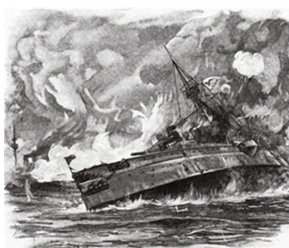 黄海海战期间为什么日军一艘军舰都没有击毁 具体过程是什么样的