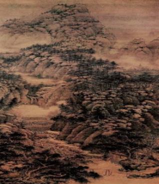 中国五代四大家：荆浩、关仝、董源、巨然