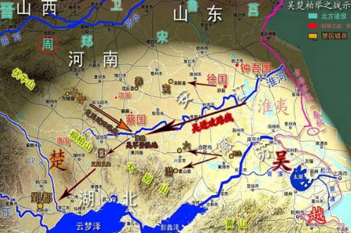 春秋后期的吴楚之战吴军为什么失败？战略性错误犯不得！