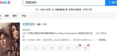 《吹落的树叶》优酷可以看是真的吗 难道版权被买了吗