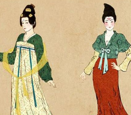 唐朝时期的女人到底有多开放 都是以清凉风格为主服饰