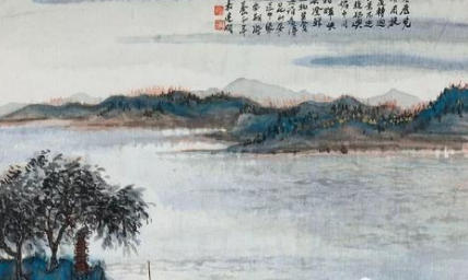 南北朝诗文赏析之登江中孤屿，谢灵运在诗中用了什么艺术形式？