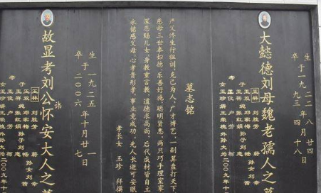中国历史的碑文文化！墓碑上“故、显、考、妣"的含义和区别？