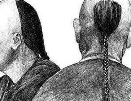 清朝入关之后下令剃头留辫子 如果是秃子或者少头发的人怎么办