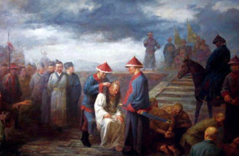 大明孤臣黄道周，他在被斩首前为何会摔倒？