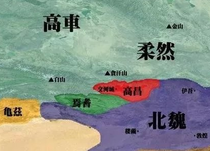 西域小国高昌国非要跟着唐朝干 结果被由国改为了州