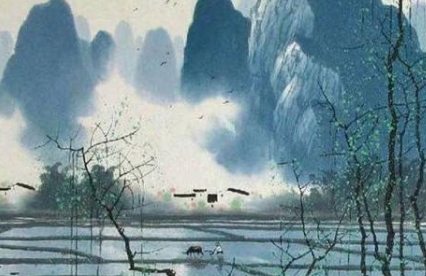 宋代诗词赏析之乡村四月，翁卷在诗中用了什么艺术手法？