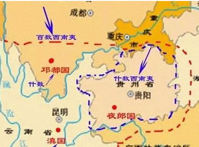 夜郎国在什么地方?夜郎国的地域面积有多大？