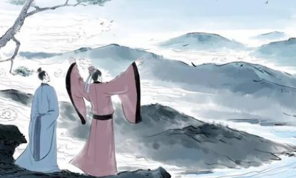 唐代李白之早发白帝城赏析，该诗的诗人在诗中有什么隐喻？