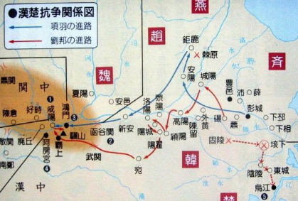 楚汉之争项羽和刘邦争夺天下 项羽最后为什么会失败