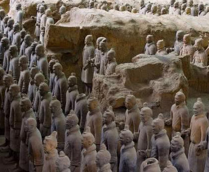 每一个兵马俑都是不一样的 那么兵马俑是不是由活人烧纸而成的