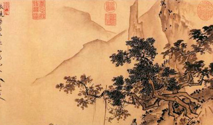 夏圭：南宋绘画大师，为“南宋四家”之一，以山水著称
