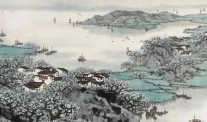 宋代诗词之临安春雨初霁鉴赏，陆游在诗中描绘了什么景象？