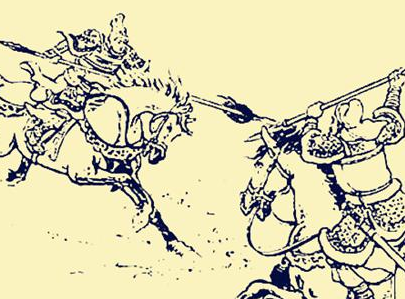 许褚在单挑马超的时候 许褚为什么要脱掉铠甲