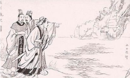 孙子兵法中三十六计之隔岸观火简介，它的出处是什么？