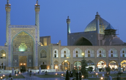 伊斯法罕王侯广场&mdash;&mdash;当年阿巴斯大帝阅兵的地方