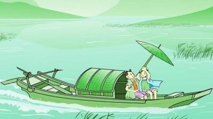 宋代诗词之舟过安仁鉴赏，杨万里在诗中描绘了什么景象？