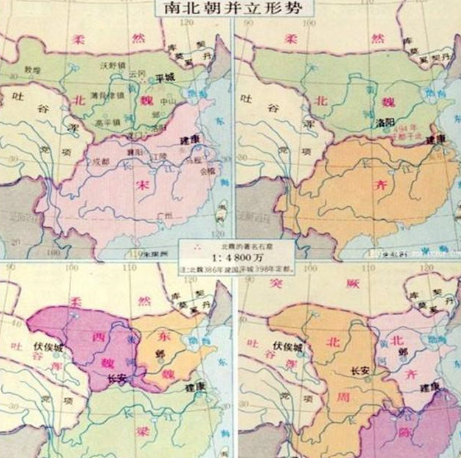 南北朝的由来是什么样的 南朝的实力为什么比不上北朝