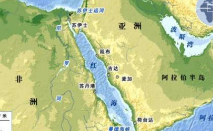 红海：世界上最咸的海，盐度竟高达43‰