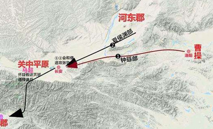曹操在哪场战役拿下关中？渭南之战击败了哪个联军？