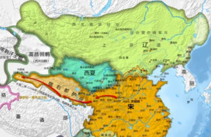 在宋、辽中夹缝生存的西夏，揭秘西夏的地理位置及外交政策