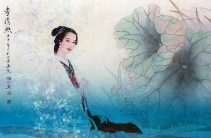 宋代女词人李清照：《转调满庭芳·芳草池塘》原文及翻译
