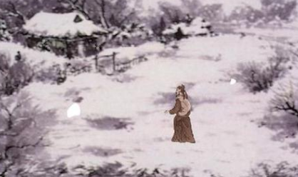 唐诗之逢雪宿芙蓉山主人赏析，该诗的作者描绘了什么景象？