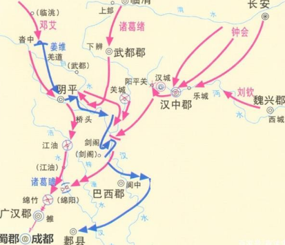 邓艾偷渡阴平攻灭蜀国大获全胜 蜀国为什么不守阴平