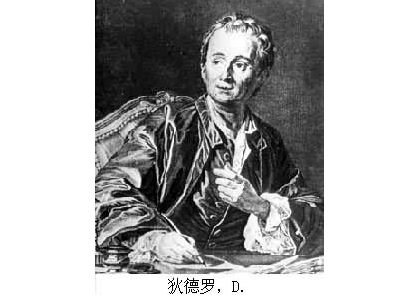 法国哲学家狄德罗逝世