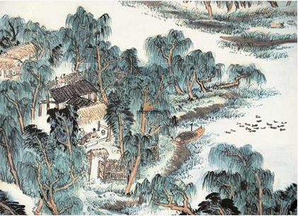 唐代诗人杜甫创作的七律：《客至》原文及赏析