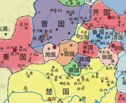 郑国作为春秋时期第一个称霸的国家 最后为什么没有成为大国