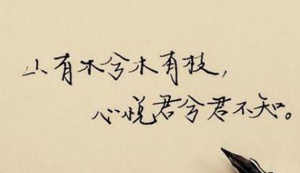 诗文名句赏析之越人歌，其中哪一句诗最为出名？