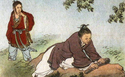 关于磨杵成针的出处是什么？它来自于哪一个历史典故？