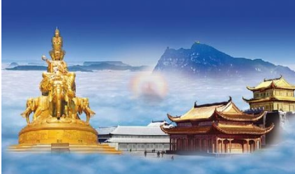 峨眉山：中国雾日雨日最多的山，年均雾日多达323.4天
