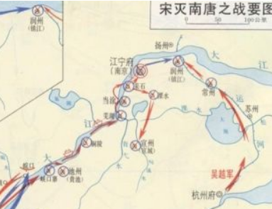 宋灭南唐之战的具体经过简介，最终结果如何？