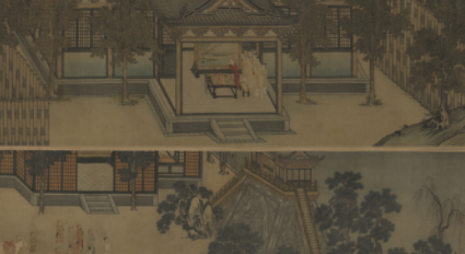 宋代画家萧照所作绢本设色画：《中兴瑞应图》赏析