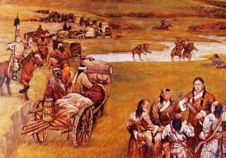 成吉思汗死后，抬棺人为什么一路上见人就杀？