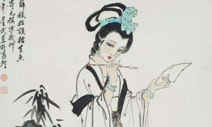 八岁的女儿说了两句诗，父亲认定女儿将来会沦落风尘