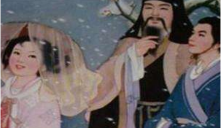 南北朝古文赏析之咏雪，该篇古文描绘了什么场景？