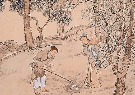 古墓壁画记载“反人性”孝道！埋儿奉母的典故出自哪里？