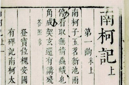明代戏剧家汤显祖“临川四梦”之一：《南柯记》的历史影响