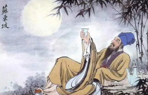 被贬黄州后的苏轼写下一首词，最后两句很颓废
