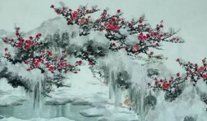 宋代诗词之梅花绝句二首·其一鉴赏，陆游在诗中描绘了什么景象？