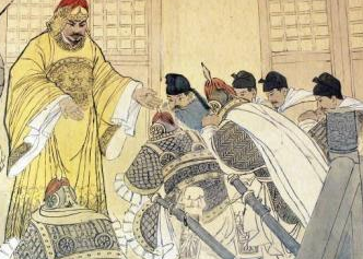 历史上不流血的政变陈桥兵变：宋太祖赵匡胤被黄袍加身